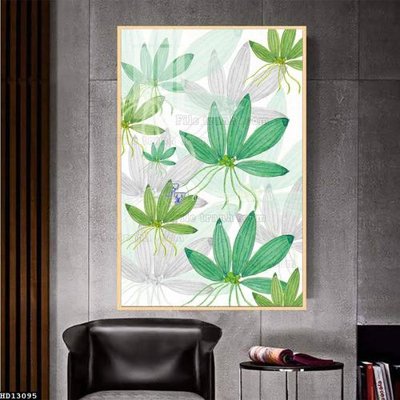 Tải file File tranh hiện đại pha lê gương HD13095 (gốc) in tranh tráng gương