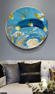 File gốc File tranh hiện đại pha lê gương HD13101 (in tráng gương) ốp tường