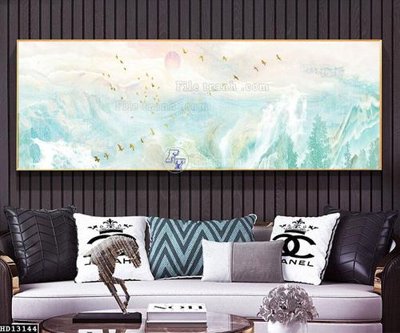 File ảnh File tranh hiện đại pha lê gương HD13144 (gốc) in quảng cáo ngoài trời