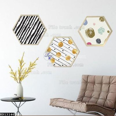 File tranh gốc File tranh hiện đại pha lê gương HD13146 (bản quyền) Filetranh.com