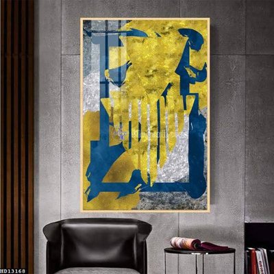 File gốc in ấn File tranh hiện đại pha lê gương HD13168 chuẩn màu CMYK