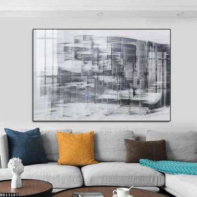 File ảnh File tranh hiện đại pha lê gương HD13187 (gốc) cho trang trí nhà hàng