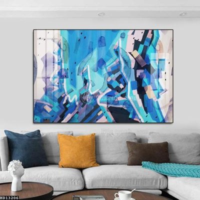 File gốc File tranh hiện đại pha lê gương HD13206 (in tráng gương) nghệ thuật