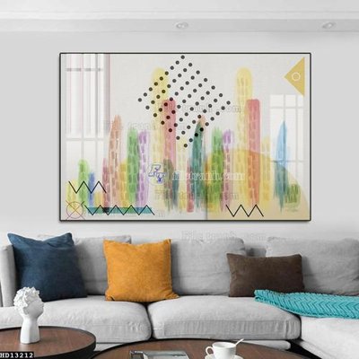 Tải file File tranh hiện đại pha lê gương HD13212 (PSD) cho in ấn quảng cáo