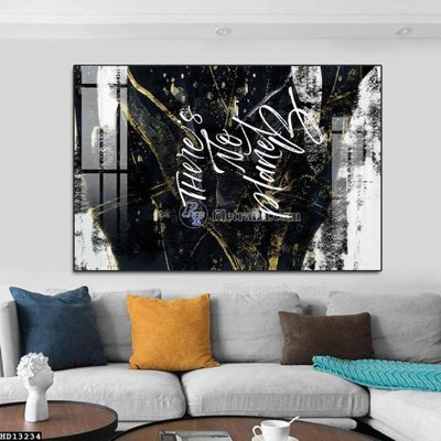 File in ấn File tranh hiện đại pha lê gương HD13234 (bản gốc) cao cấp