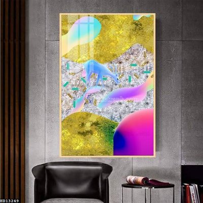 Tải file gốc File tranh hiện đại pha lê gương HD13249 (bản PSD) gốc