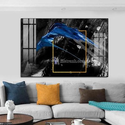 File tranh File tranh hiện đại pha lê gương HD13289 (bản gốc) in canvas