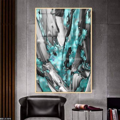 File tranh gốc File tranh hiện đại pha lê gương HD13305 (bản quyền) file PSD