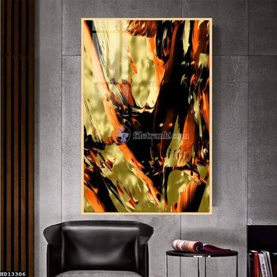 File PSD File tranh hiện đại pha lê gương HD13306 (bản gốc) cho nhà in