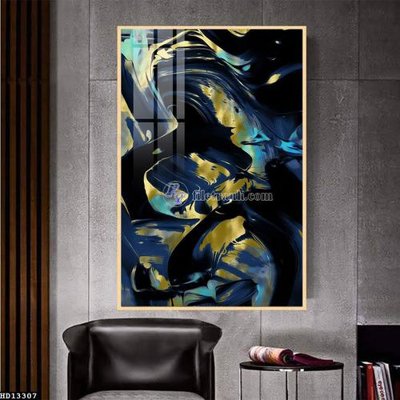 File tranh File tranh hiện đại pha lê gương HD13307 (bản gốc) trang trí văn phòng