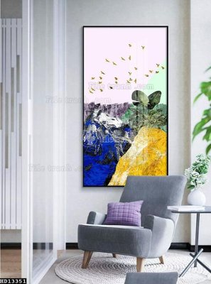 Tải file File tranh hiện đại pha lê gương HD13351 (gốc) in nhanh