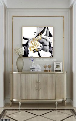 File in lụa File tranh hiện đại pha lê gương HD13369 (chất lượng cao) File tranh hiện đại pha lê gương HD13369