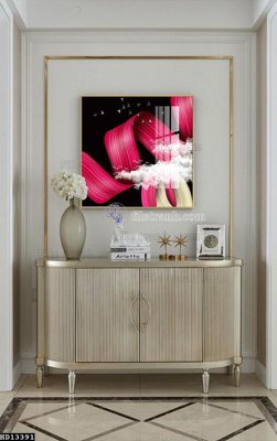 Tải file File tranh hiện đại pha lê gương HD13391 (gốc) chủ đề tâm linh