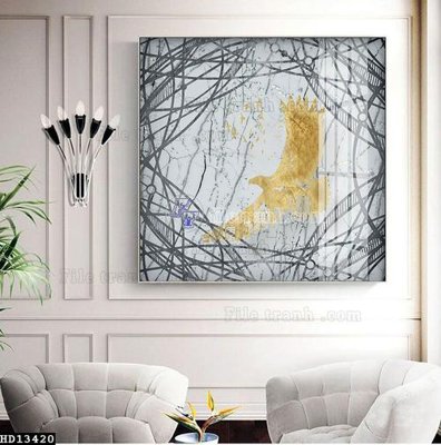 Download file File tranh hiện đại pha lê gương HD13420 (gốc) in mica ốp bếp