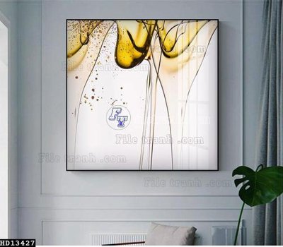 Mua file gốc File tranh hiện đại pha lê gương HD13427 (chất lượng) tại Filetranh.com