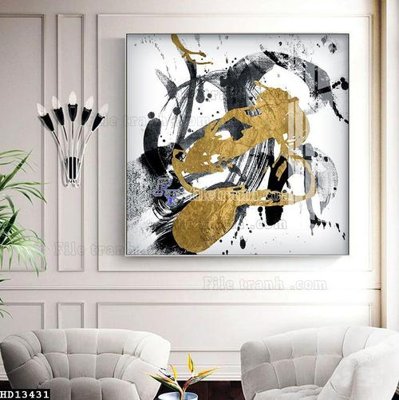 File gốc File tranh hiện đại pha lê gương HD13431 cho in ấn và thiết kế