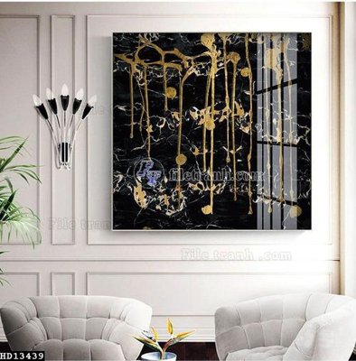 Tải về hình ảnh gốc File tranh hiện đại pha lê gương HD13439 sắc nét