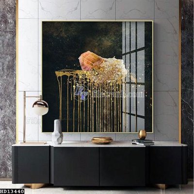 File tranh gốc File tranh hiện đại pha lê gương HD13440 (bản quyền) độc đáo