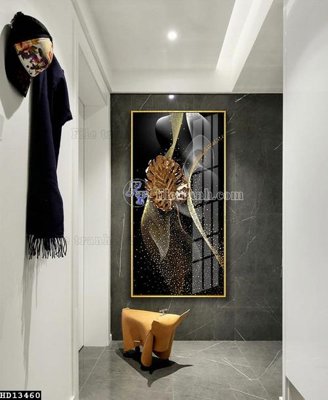 File gốc File tranh hiện đại pha lê gương HD13460 (in tráng gương) hiện đại