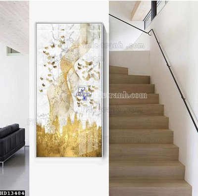 Download file gốc File tranh hiện đại pha lê gương HD13484 (in mica) trong suốt