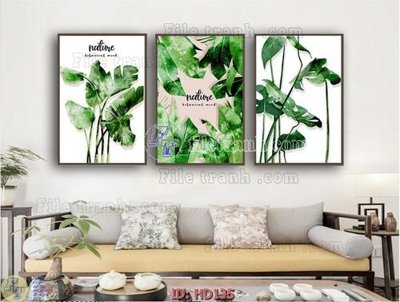 File in trần File tranh hiện đại HD135 (bản gốc) phong cảnh