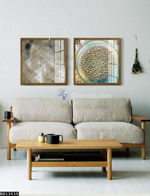 File in mica File tranh hiện đại pha lê gương HD13515 (bản gốc) sắc sảo