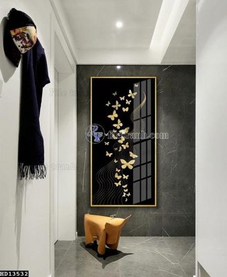 File gốc File tranh hiện đại pha lê gương HD13532 (in lụa) chi tiết cao