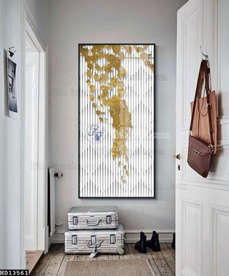 File PSD File tranh hiện đại pha lê gương HD13561 (bản gốc) đã tách nền