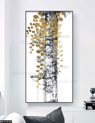 File tranh File tranh hiện đại pha lê gương HD13596 (gốc) in backlit film