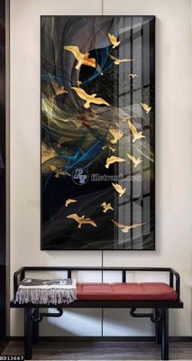 File gốc File tranh hiện đại pha lê gương HD13667 (AI/EPS) cho in ấn