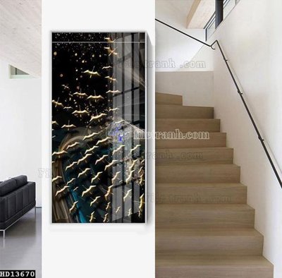 Mua file gốc File tranh hiện đại pha lê gương HD13670 (in ấn) tại Filetranh.com