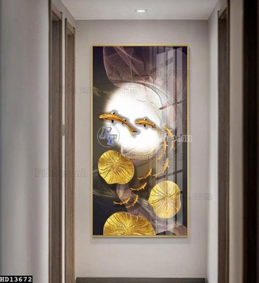 File tranh in trần File tranh hiện đại pha lê gương HD13672 (ảnh gốc siêu nét)