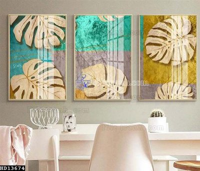 Hình ảnh gốc File tranh hiện đại pha lê gương HD13674 (để in khổ lớn)