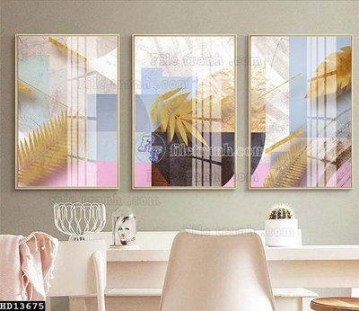 File PSD File tranh hiện đại pha lê gương HD13675 (bản gốc) chất lượng nhất