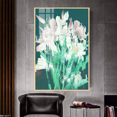 Chi tiết file ảnh File tranh hiện đại pha lê gương HD13677 sắc nét