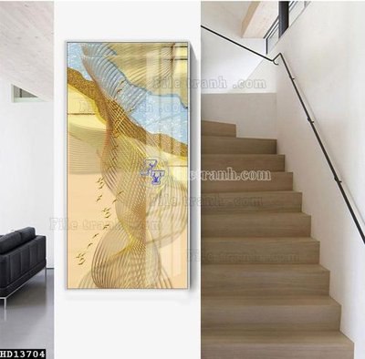 Tải file File tranh hiện đại pha lê gương HD13704 (gốc) in ấn ngay lập tức