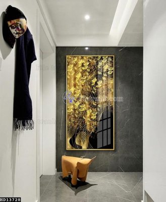 Download file File tranh hiện đại pha lê gương HD13728 (gốc) in mica bàn thờ