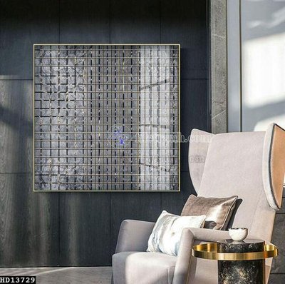 File in lụa File tranh hiện đại pha lê gương HD13729 (phong cảnh) File tranh hiện đại pha lê gương HD13729