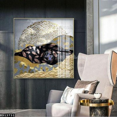 File gốc File tranh hiện đại pha lê gương HD13731 (phiên bản chuẩn) để in ấn