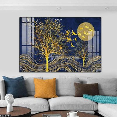 File gốc File tranh hiện đại pha lê gương HD13746 (PNG) chất lượng cao