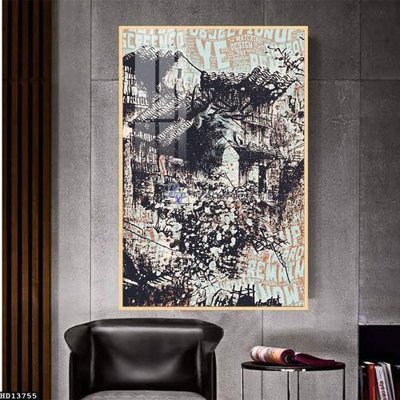 Tải file gốc File tranh hiện đại pha lê gương HD13755 (in khổ lớn) không mờ