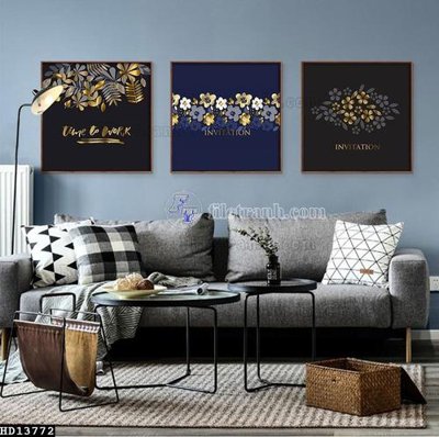 File gốc File tranh hiện đại pha lê gương HD13772 (ảnh chi tiết) để in ấn