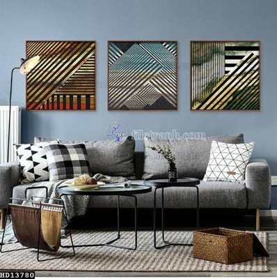 File gốc File tranh hiện đại pha lê gương HD13780 (AI/EPS) cho in ấn