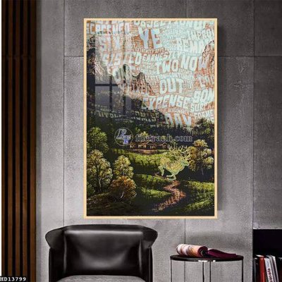 File tranh trang trí File tranh hiện đại pha lê gương HD13799 (tải file gốc)