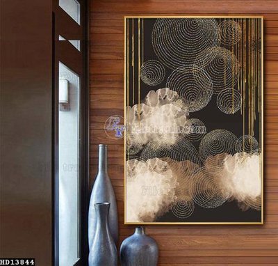 Tệp tin gốc File tranh hiện đại pha lê gương HD13844 (dùng cho in ấn) chuyên nghiệp