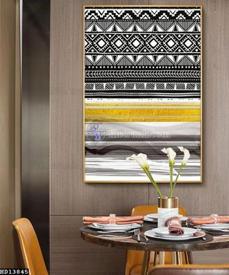 File ảnh File tranh hiện đại pha lê gương HD13845 (gốc) in PP, decal