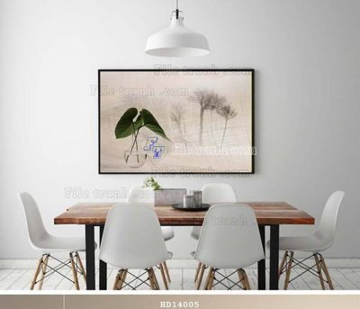 Tải file File bộ tranh treo hiện đại HD14005 (gốc) in tranh tráng gương