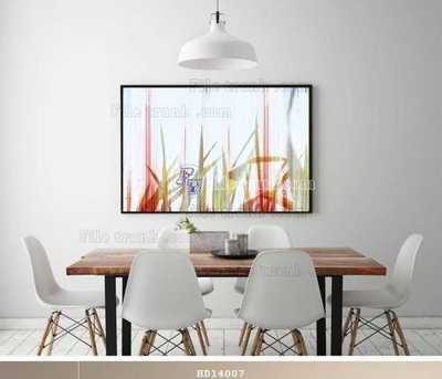 Download file File bộ tranh treo hiện đại HD14007 (gốc) in mica ốp bếp