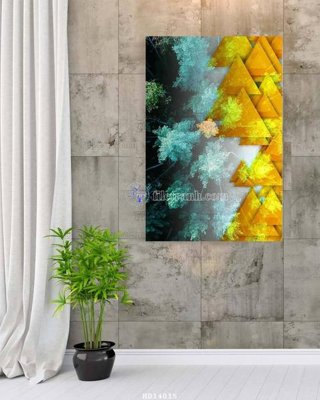 Tải file File bộ tranh treo hiện đại HD14015 (gốc) làm file in ấn