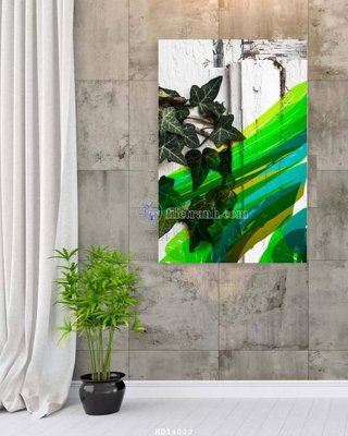 Tải file File bộ tranh treo hiện đại HD14022 (gốc) chủ đề tâm linh